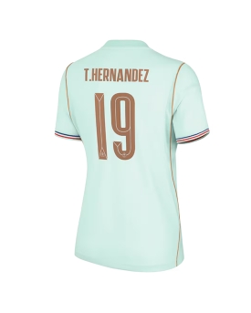 Billige Fotballdrakt Frankrike Theo Hernandez #19 Replika Bortedrakt Dame VM 2026 Kortermet Billige Fotballdrakt Frankrike Theo Hernandez #19 Replika Bortedrakt Dame VM 2026 Kortermet